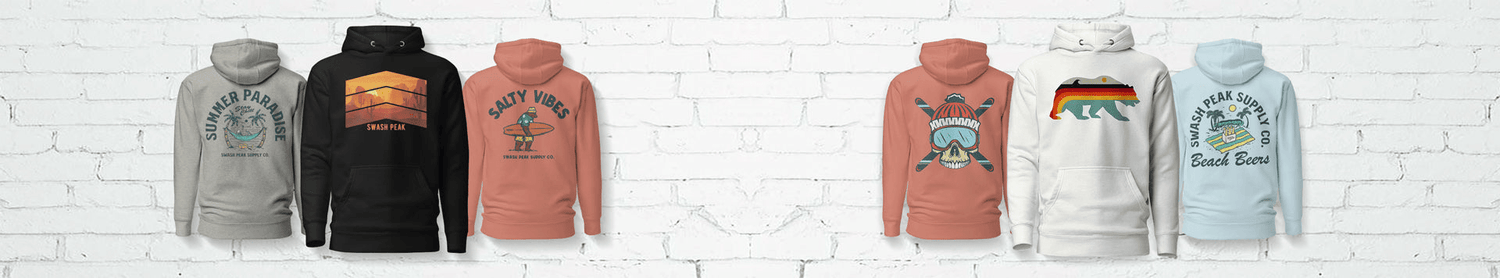 Unisex Sweatshirts - Swash Peak