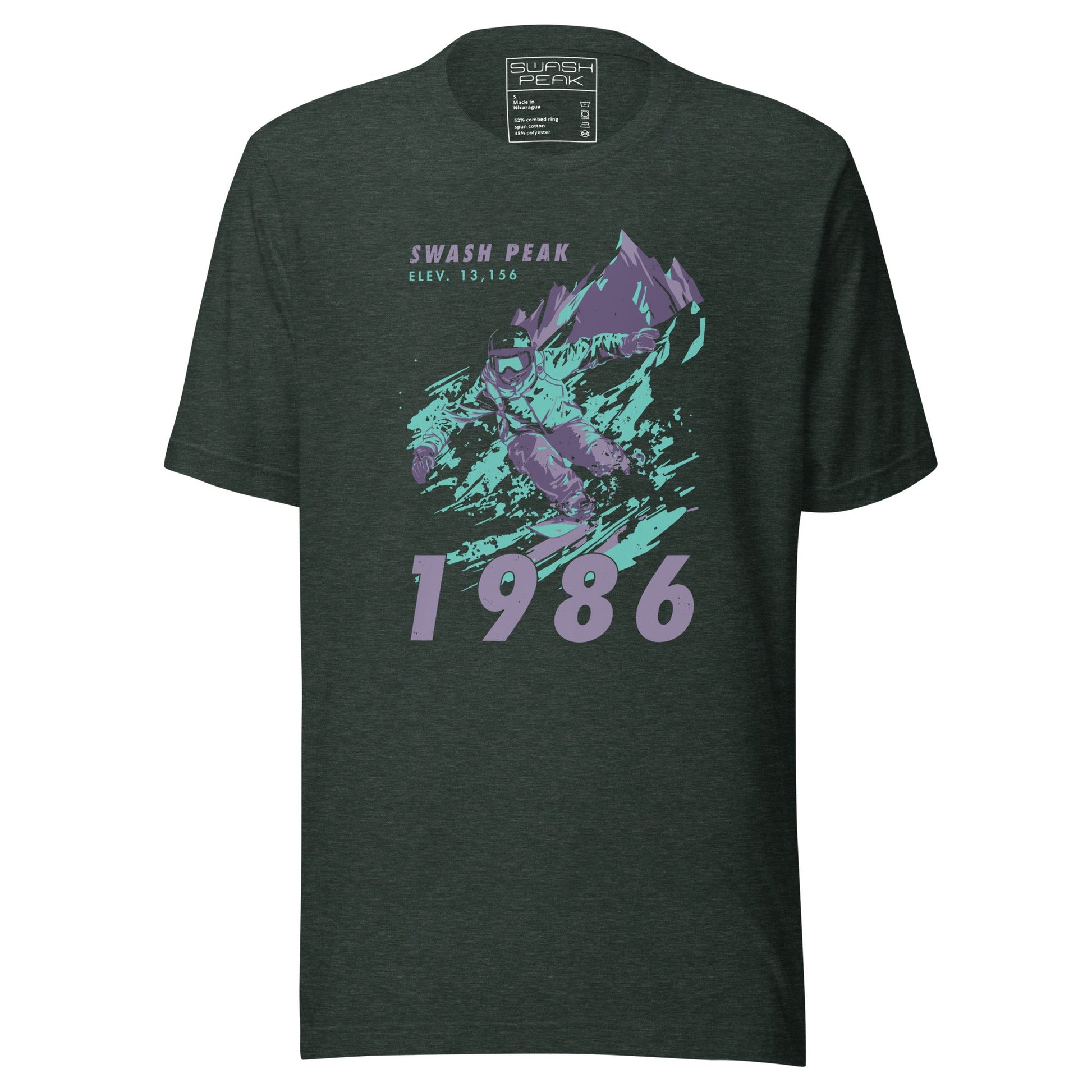 1986 Swash Peak Unisex Tee - Swash Peak