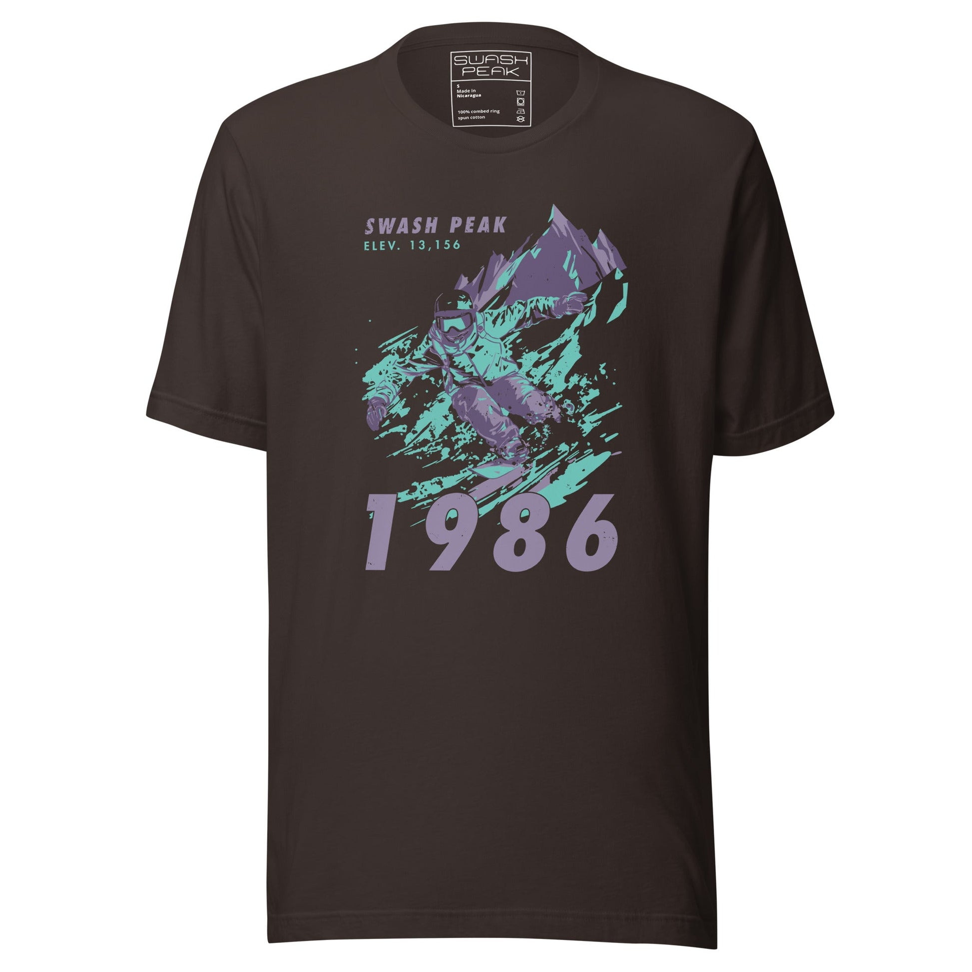 1986 Swash Peak Unisex Tee - Swash Peak