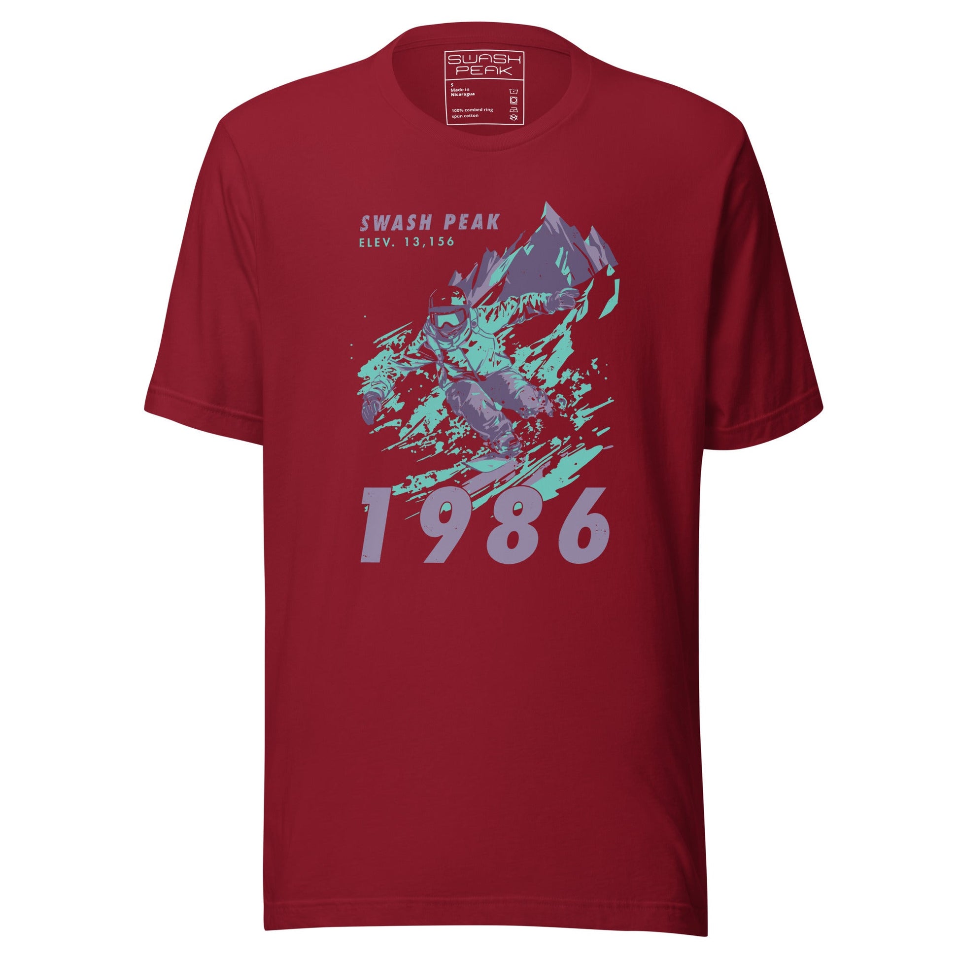 1986 Swash Peak Unisex Tee - Swash Peak