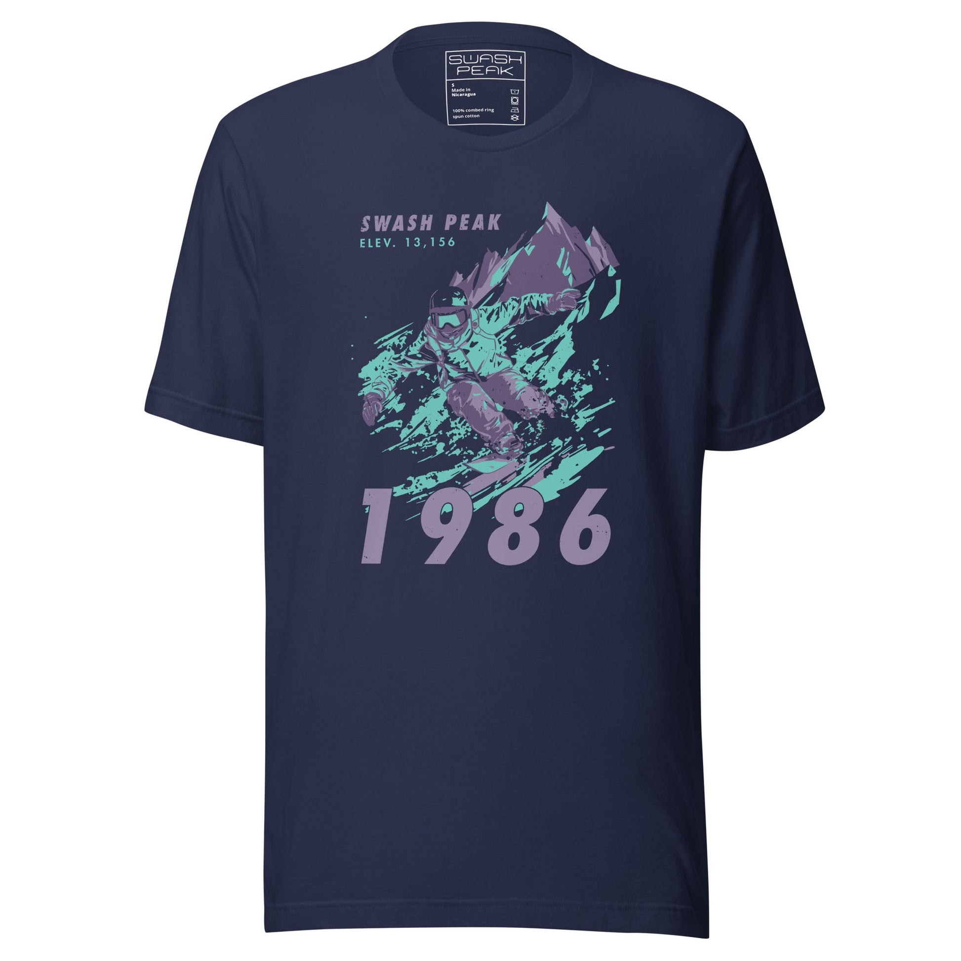 1986 Swash Peak Unisex Tee - Swash Peak