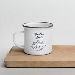 Adventure Awaits Enamel Mug - Swash Peak