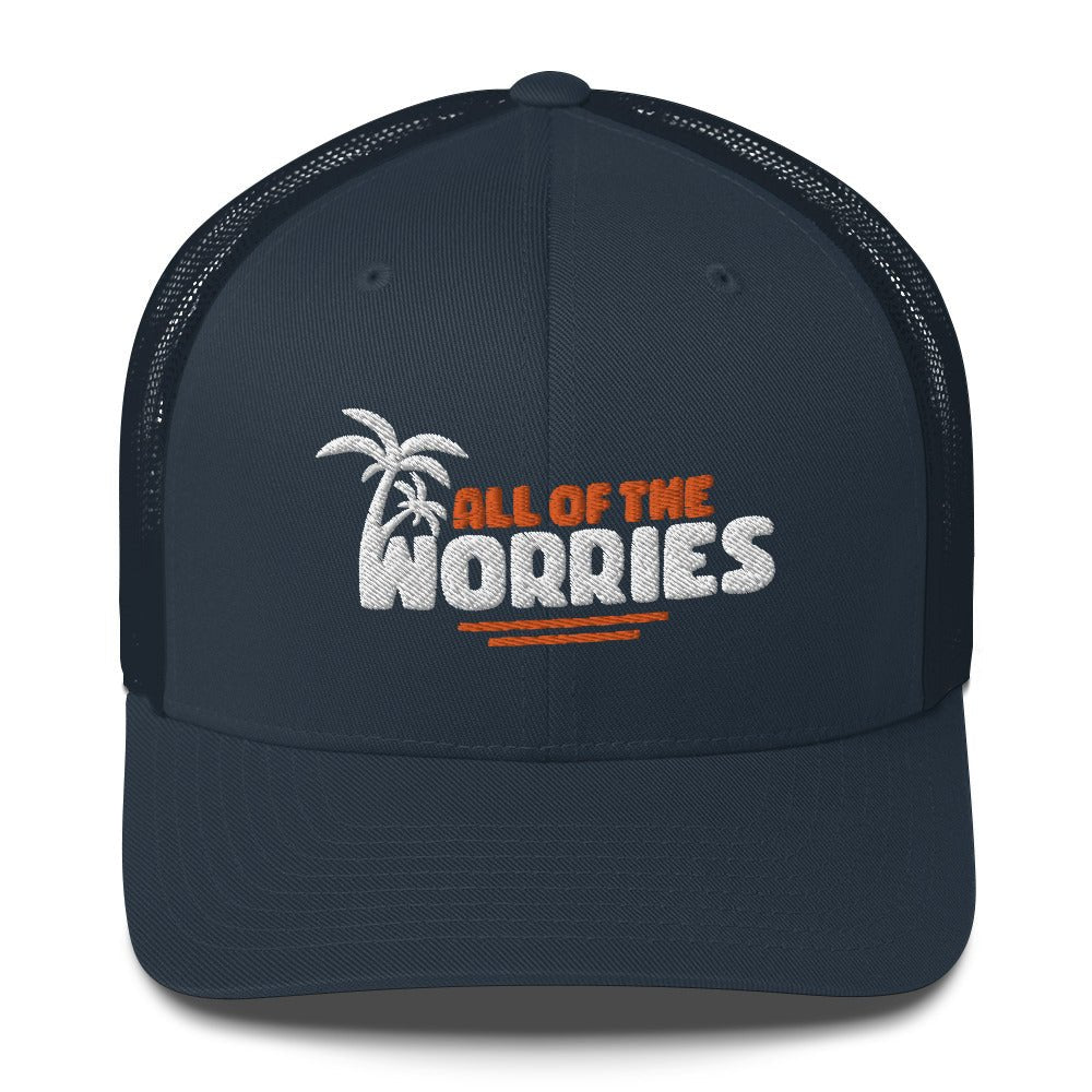 All of the Worries Trucker Hat - Swash Peak