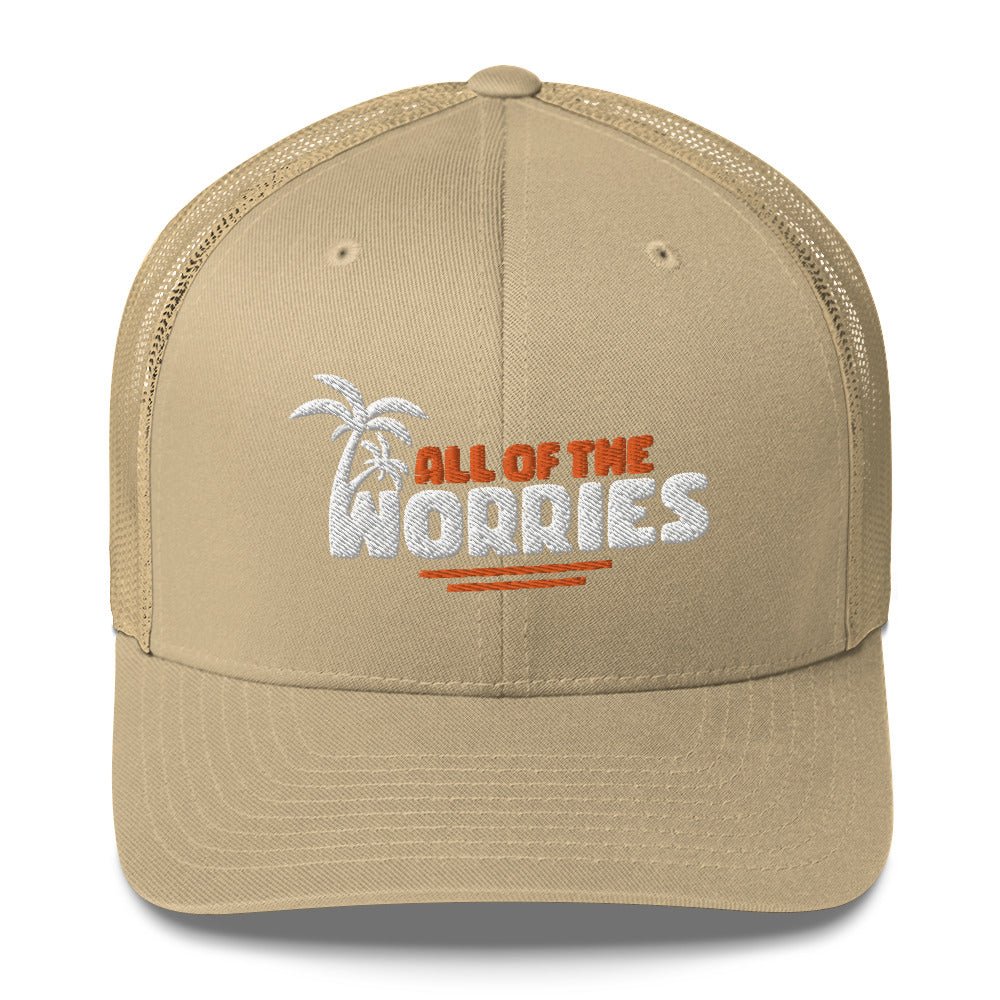 All of the Worries Trucker Hat - Swash Peak