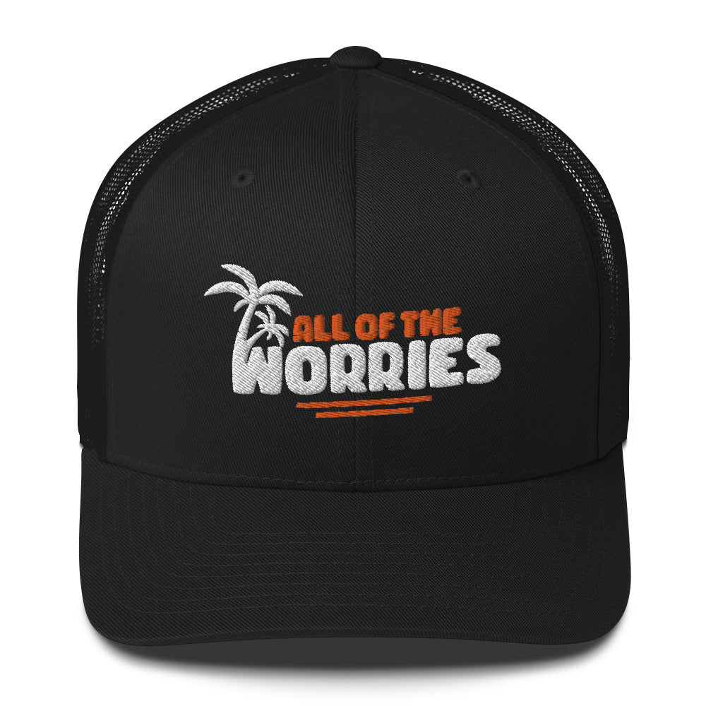 All of the Worries Trucker Hat - Swash Peak
