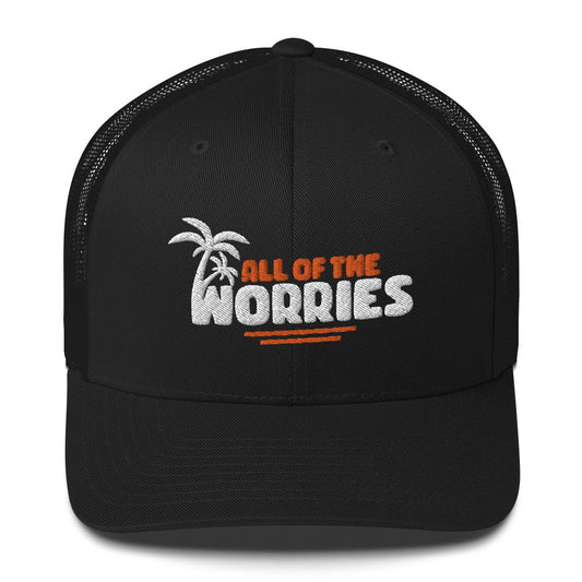 All of the Worries Trucker Hat - Swash Peak