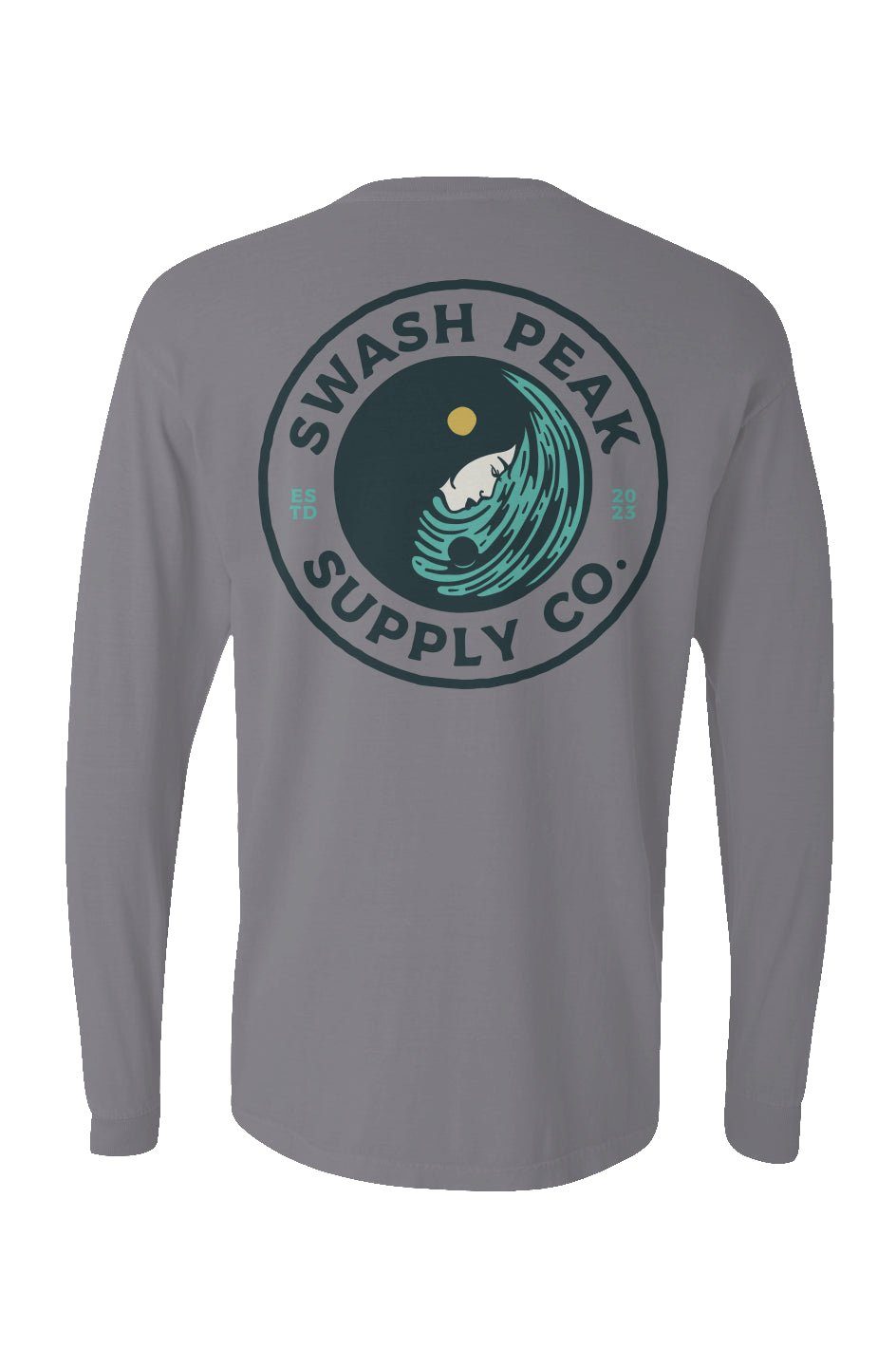 Balanced Long Sleeve Unisex Tee - Swash Peak
