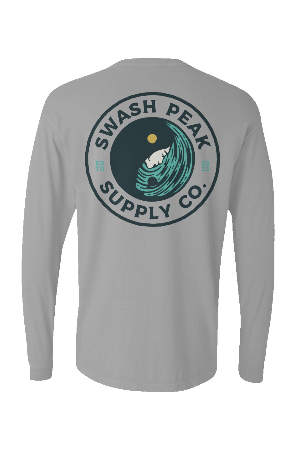 Balanced Long Sleeve Unisex Tee - Swash Peak
