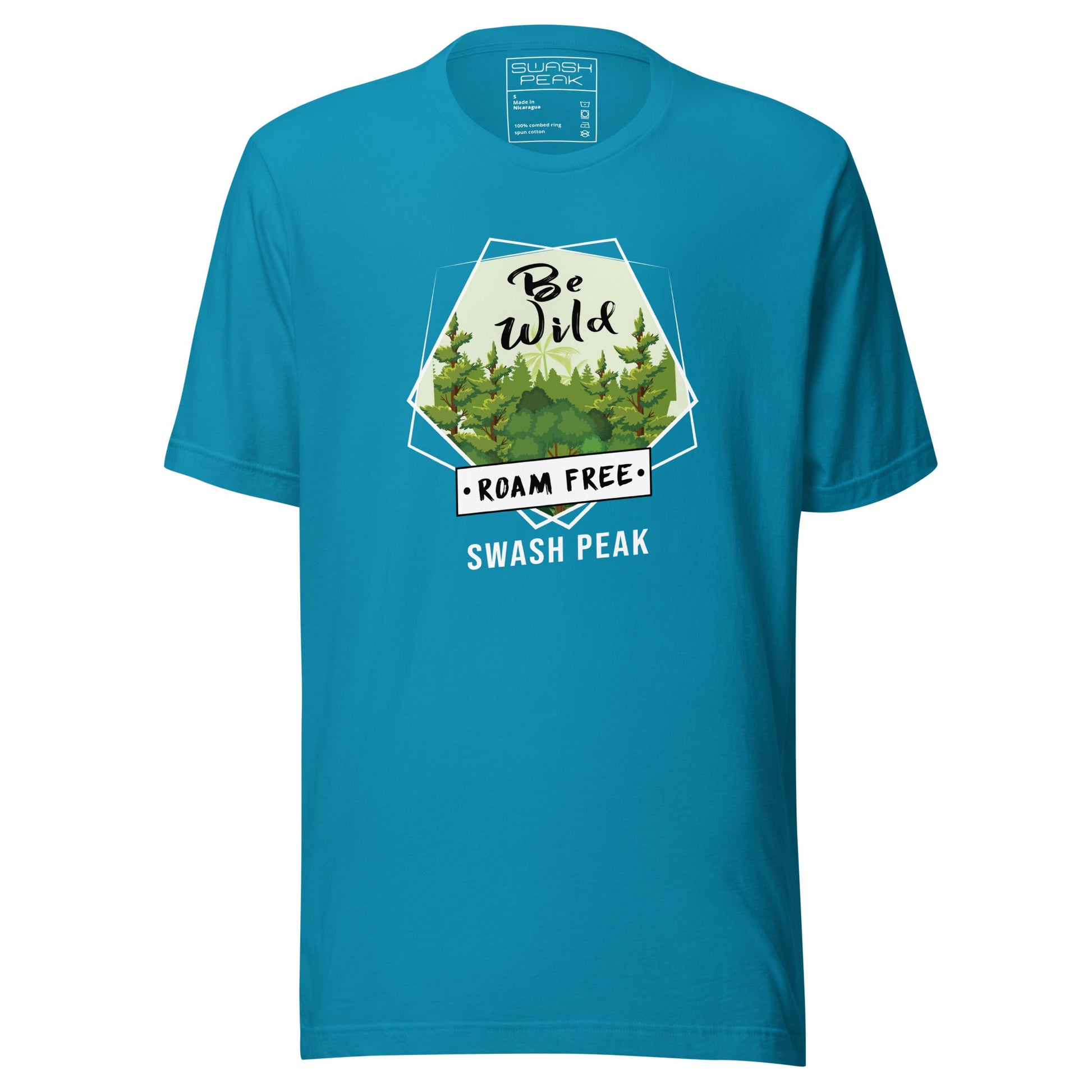 Be Wild Roam Free Unisex Tee - Swash Peak