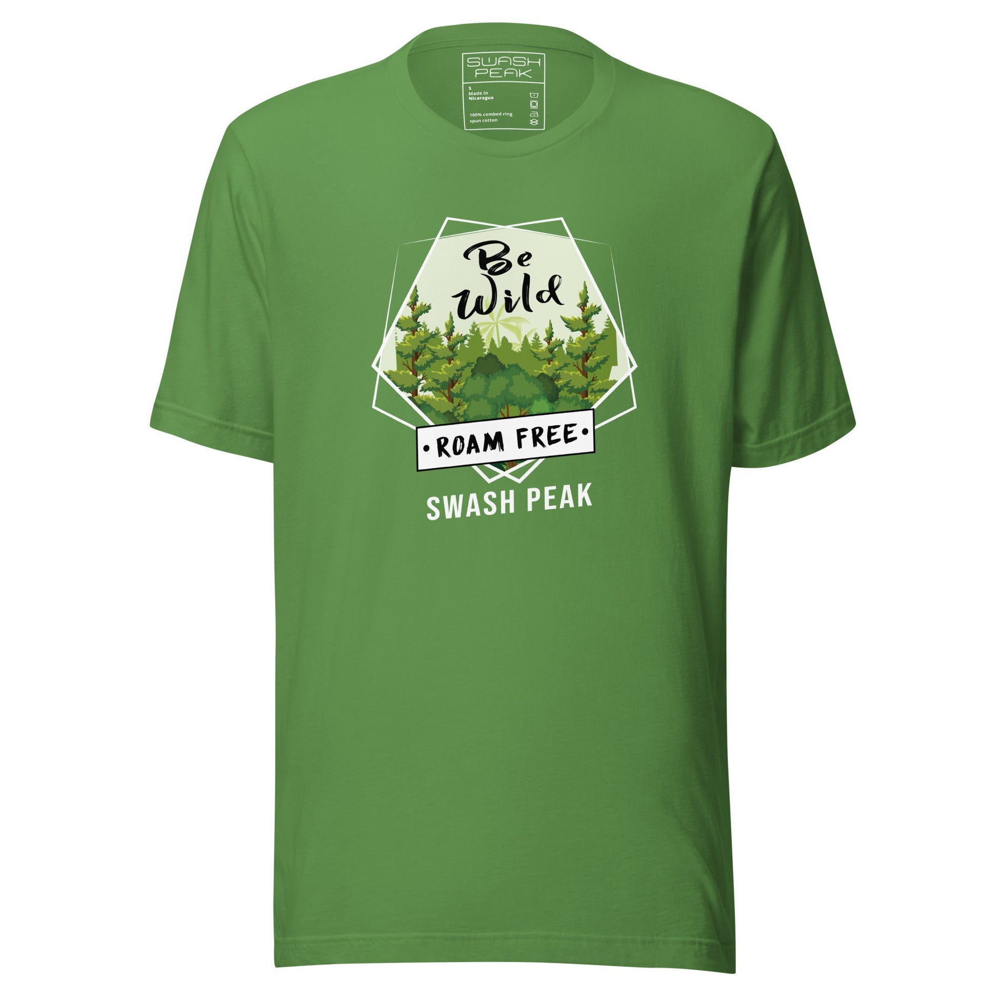 Be Wild Roam Free Unisex Tee - Swash Peak