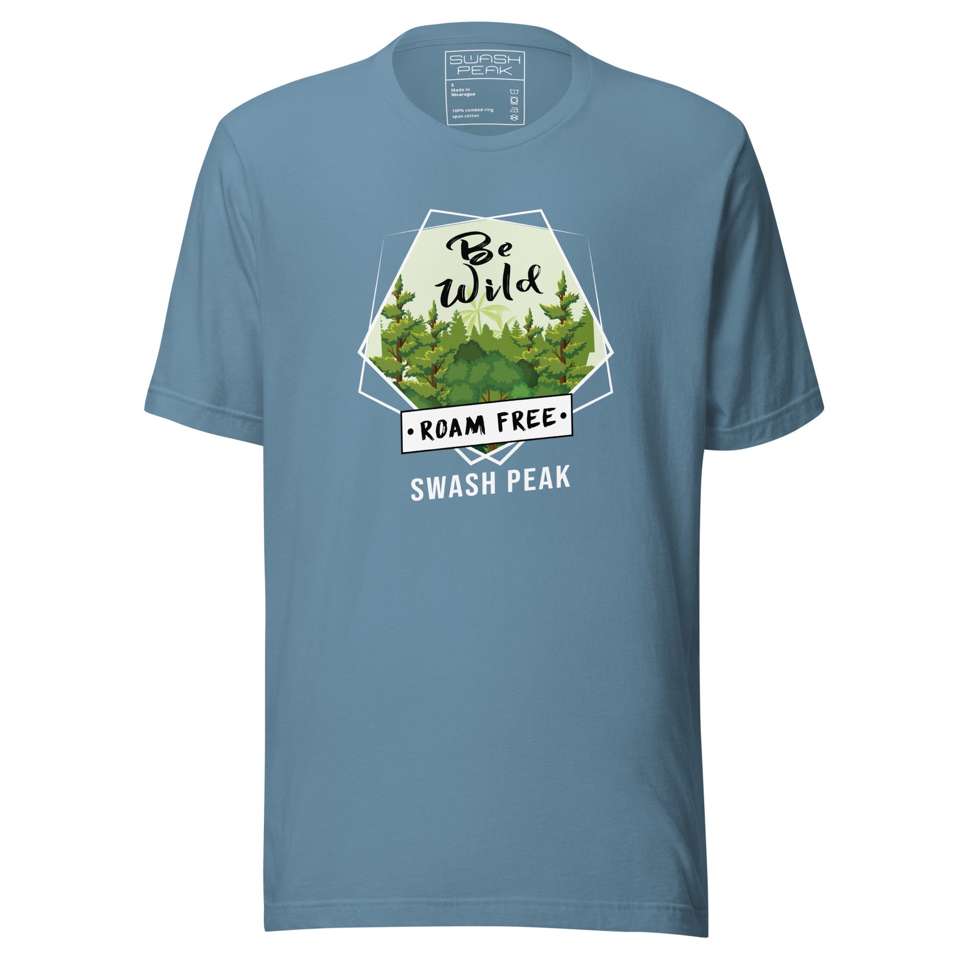 Be Wild Roam Free Unisex Tee - Swash Peak