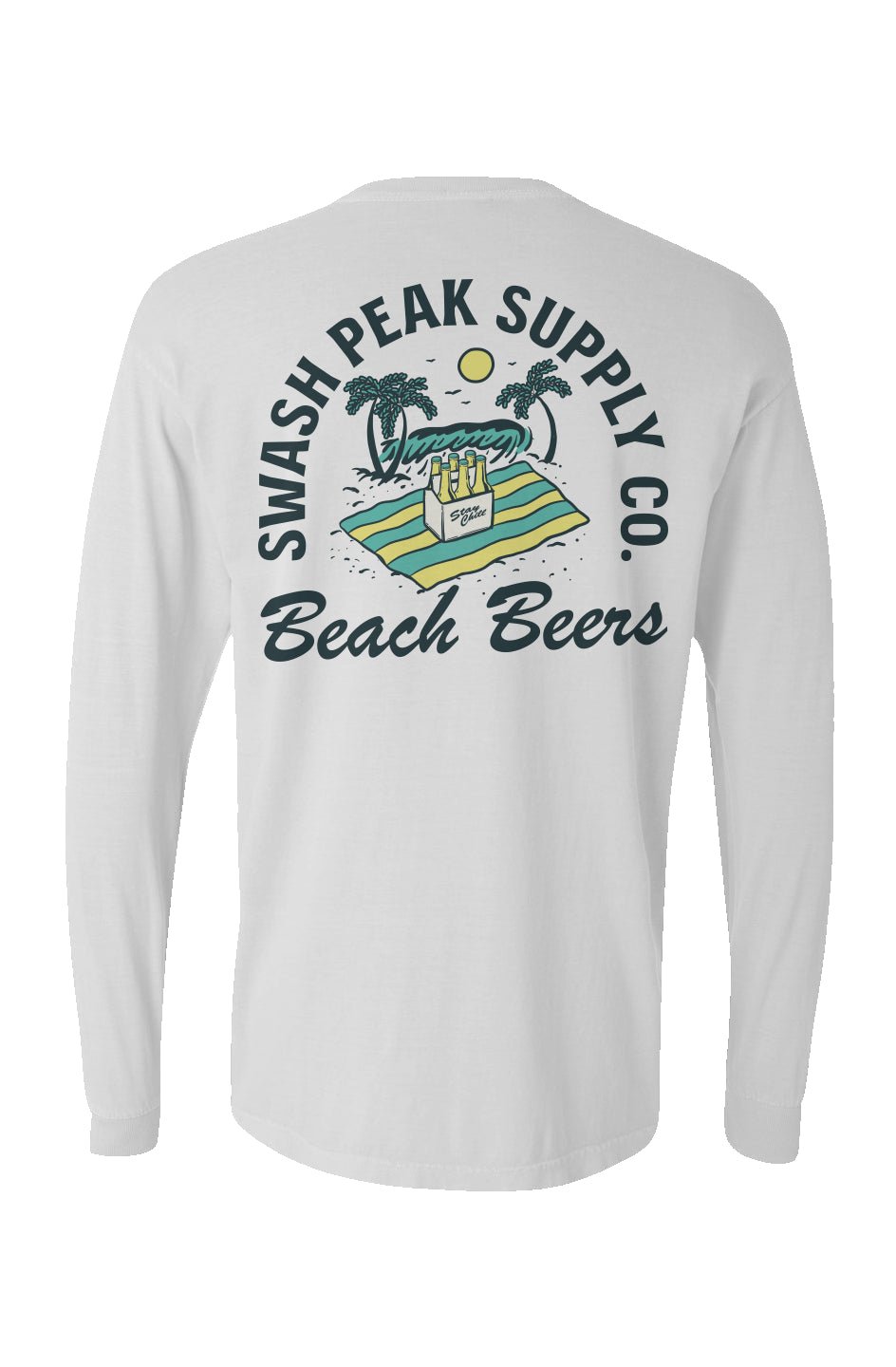 Beach Beers Long Sleeve Unisex Tee - Swash Peak