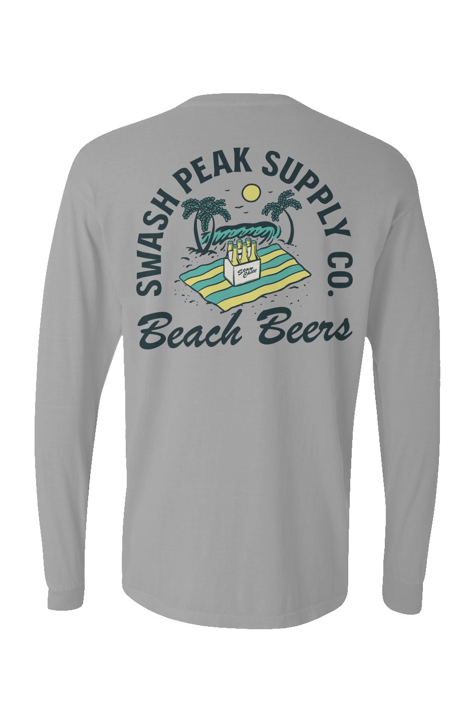 Beach Beers Long Sleeve Unisex Tee - Swash Peak