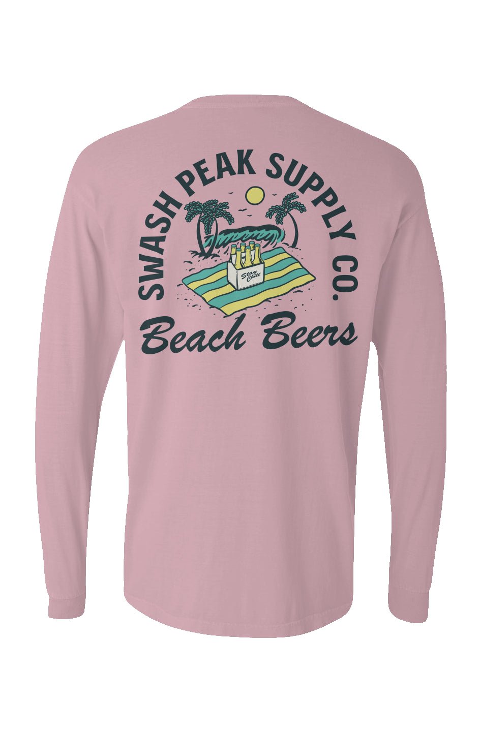 Beach Beers Long Sleeve Unisex Tee - Swash Peak