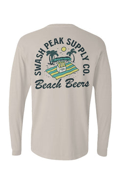 Beach Beers Long Sleeve Unisex Tee - Swash Peak