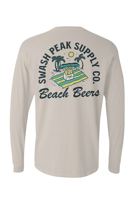 Beach Beers Long Sleeve Unisex Tee - Swash Peak
