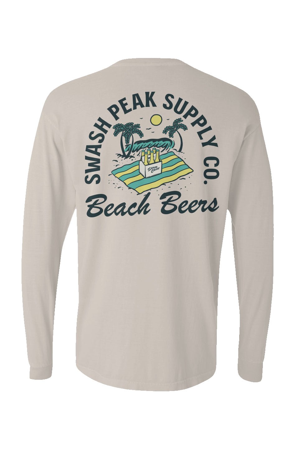 Beach Beers Long Sleeve Unisex Tee - Swash Peak