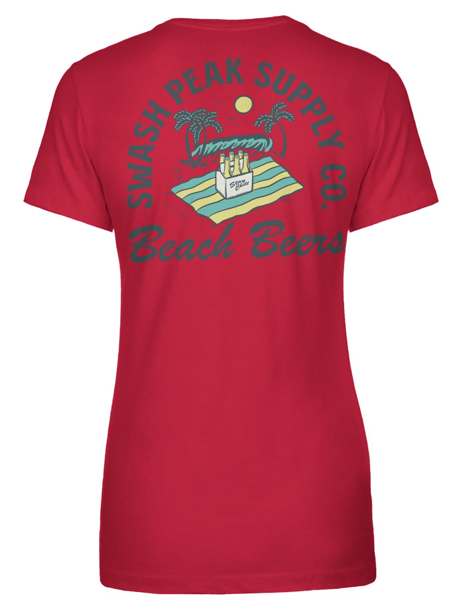 Beach Beers Women's Tee - Swash Peak