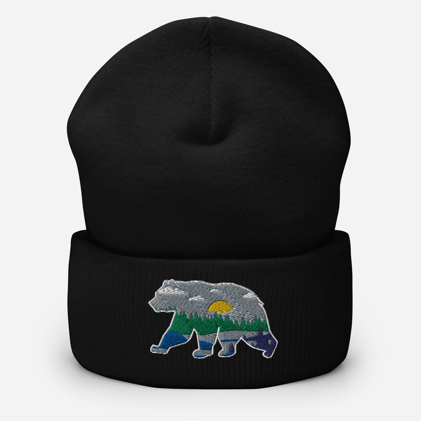 Bear Crossing Cuffed Beanie - Swash Peak