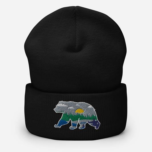 Bear Crossing Cuffed Beanie - Swash Peak