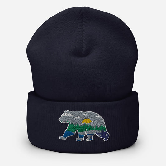Bear Crossing Cuffed Beanie - Swash Peak