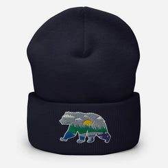 Bear Crossing Cuffed Beanie - Swash Peak