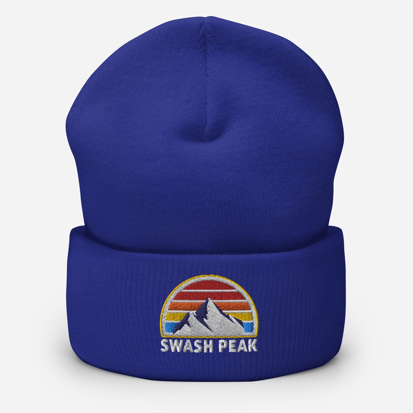 Big Peak Energy Cuffed Beanie - Swash Peak