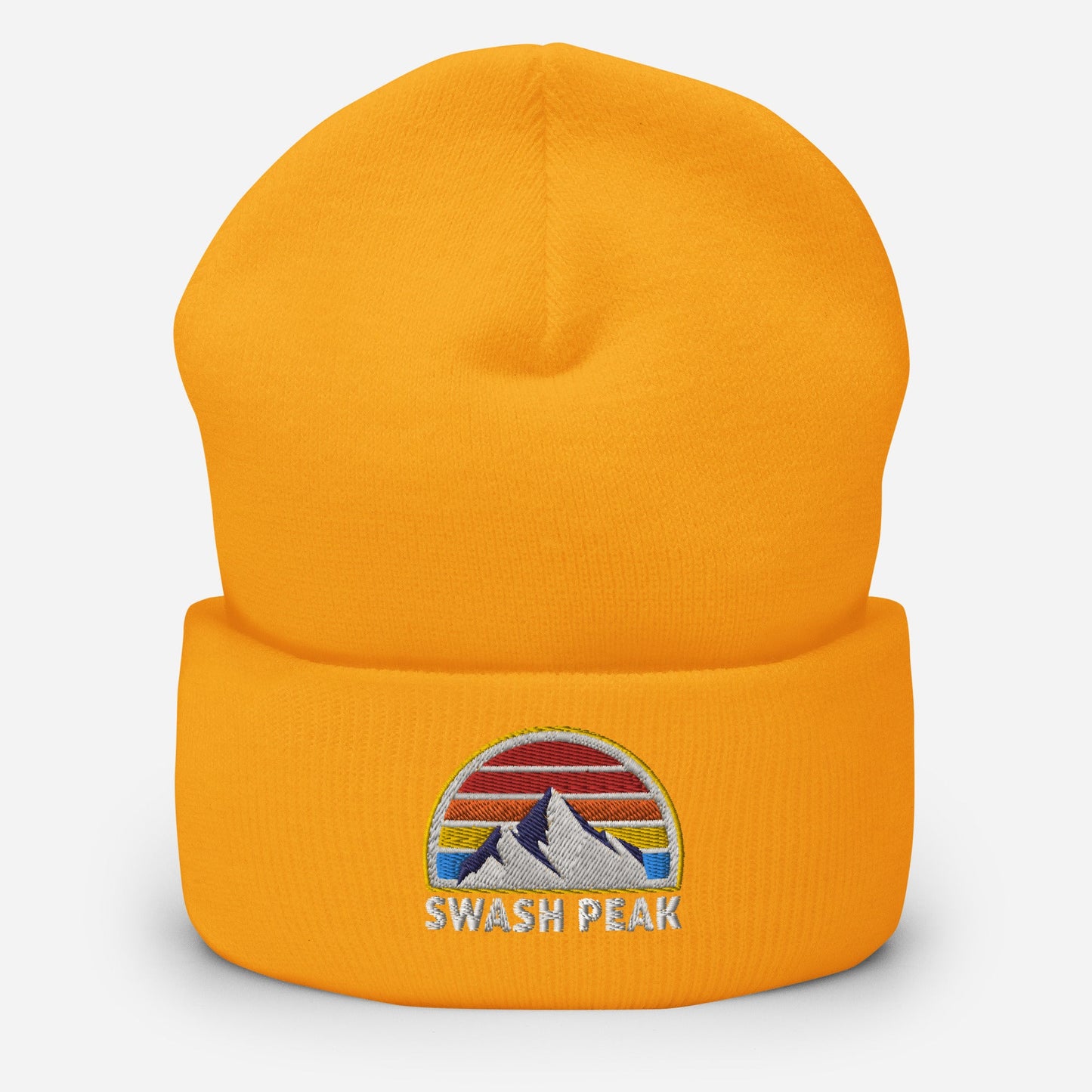 Big Peak Energy Cuffed Beanie - Swash Peak