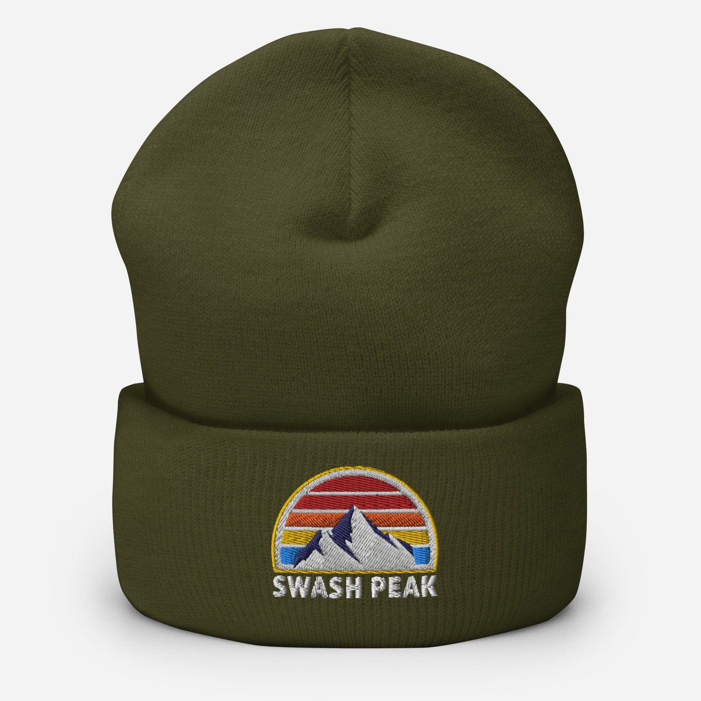 Big Peak Energy Cuffed Beanie - Swash Peak