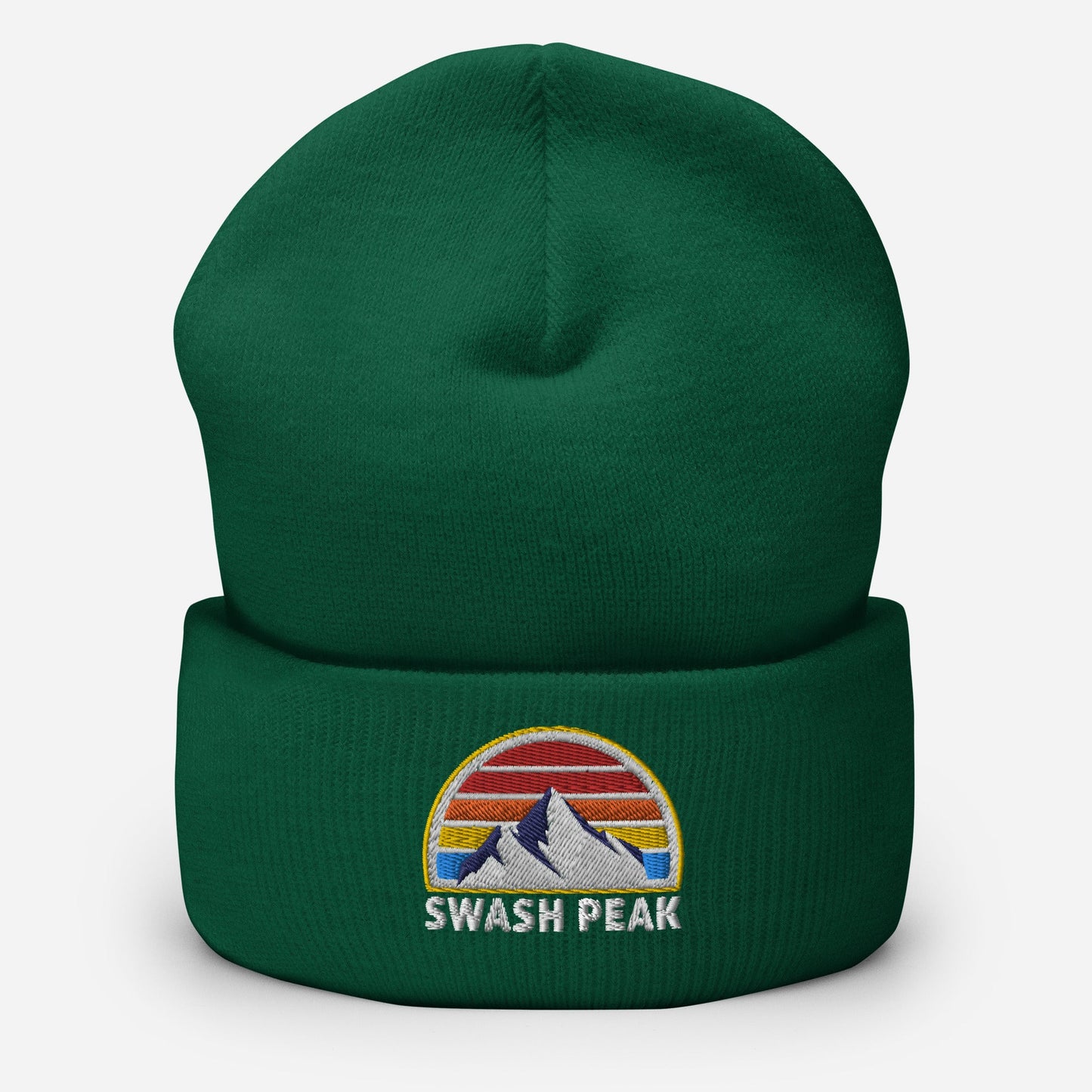 Big Peak Energy Cuffed Beanie - Swash Peak