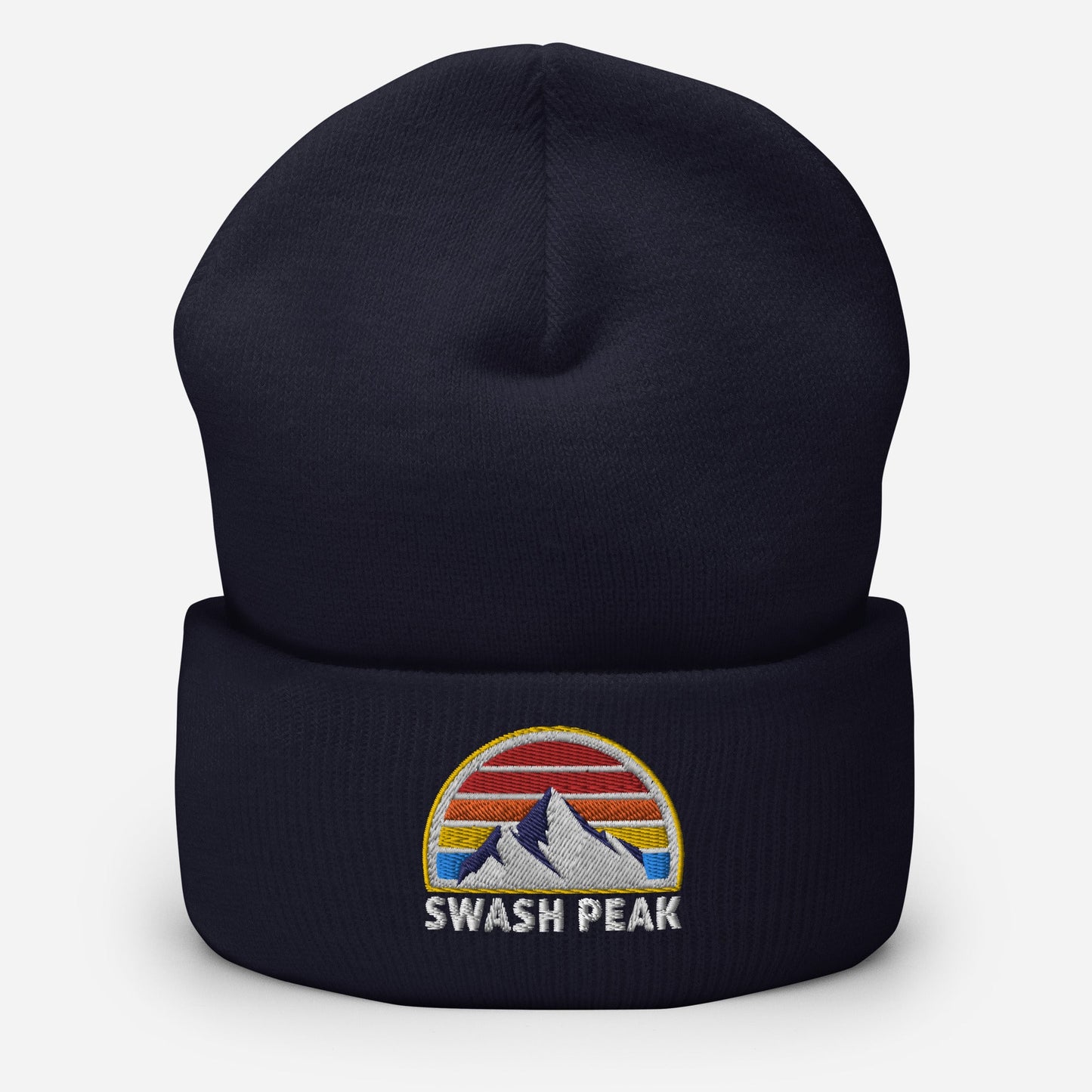 Big Peak Energy Cuffed Beanie - Swash Peak