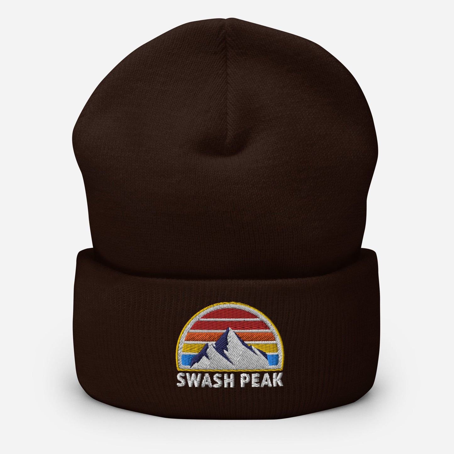 Big Peak Energy Cuffed Beanie - Swash Peak