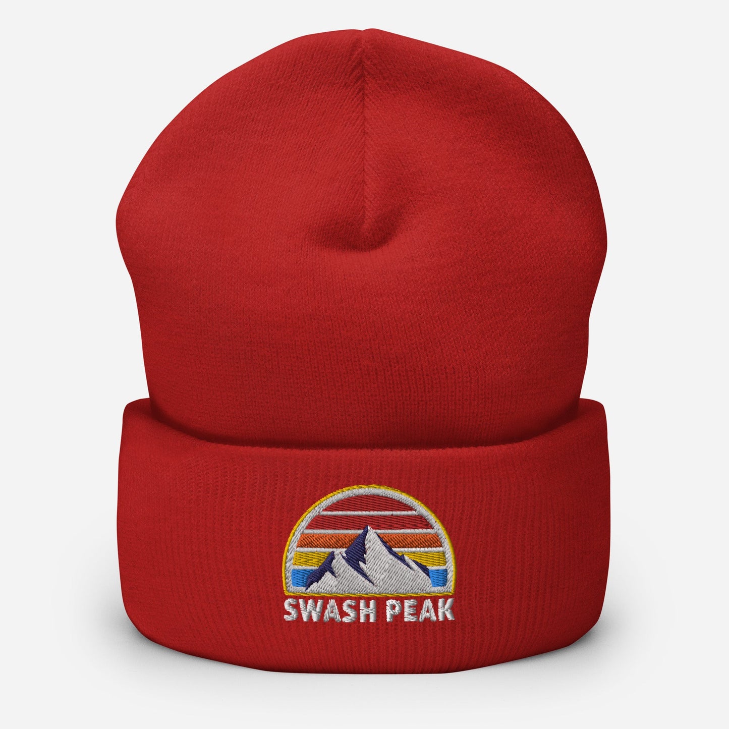 Big Peak Energy Cuffed Beanie - Swash Peak