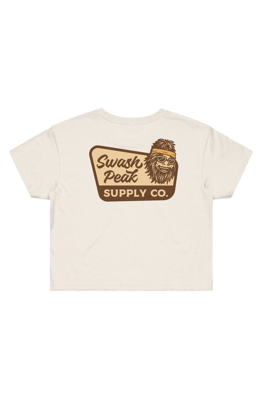 Bigfoot Backcountry Cropped Tee - Swash Peak