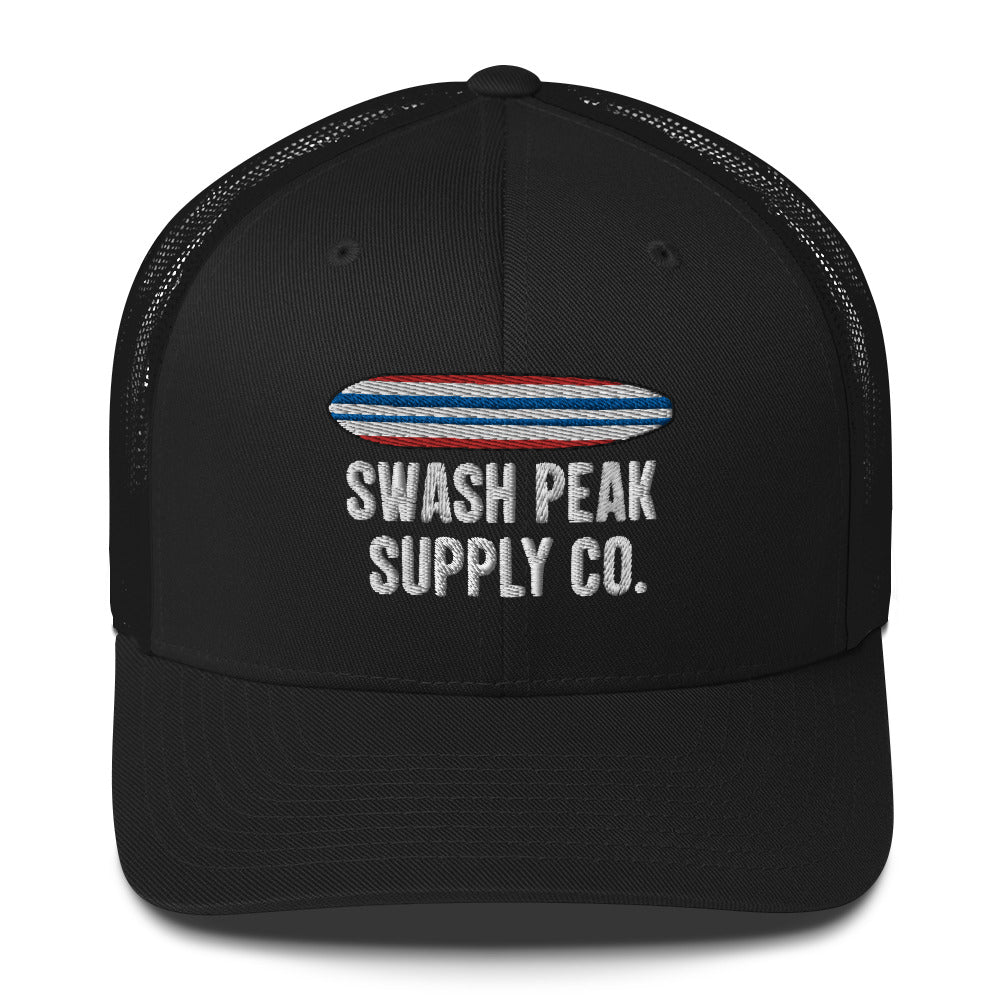 Boarding is Life Trucker Hat - Swash Peak