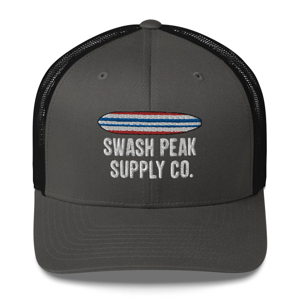 Boarding is Life Trucker Hat - Swash Peak