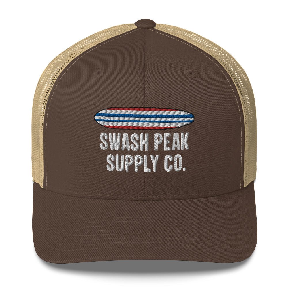 Boarding is Life Trucker Hat - Swash Peak