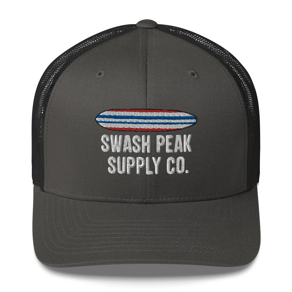 Boarding is Life Trucker Hat - Swash Peak