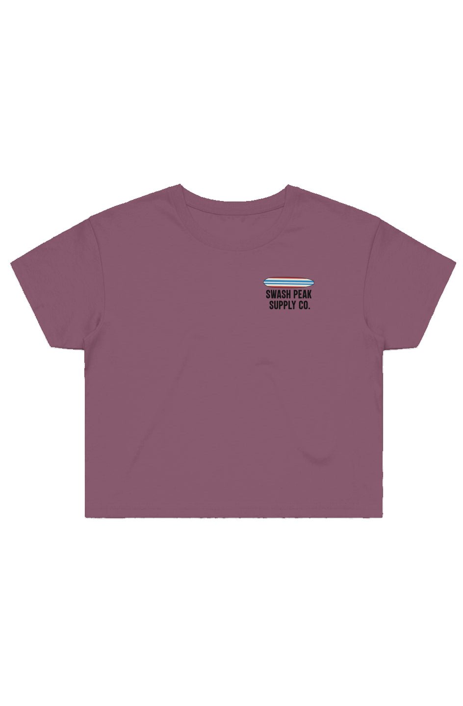 Boards of Peace Cropped Tee - Swash Peak