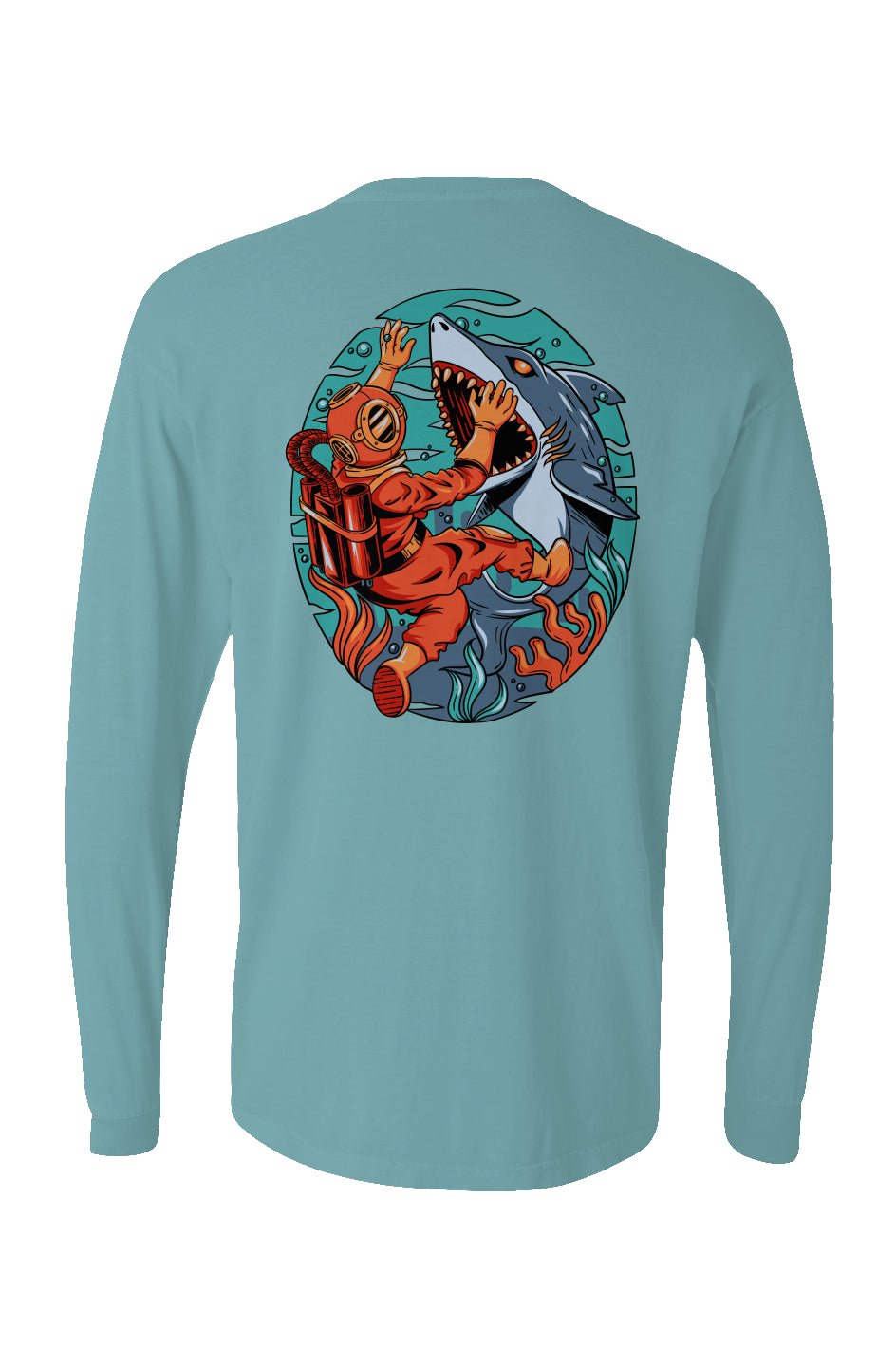 Born to Dive Long Sleeve Unisex Tee - Swash Peak
