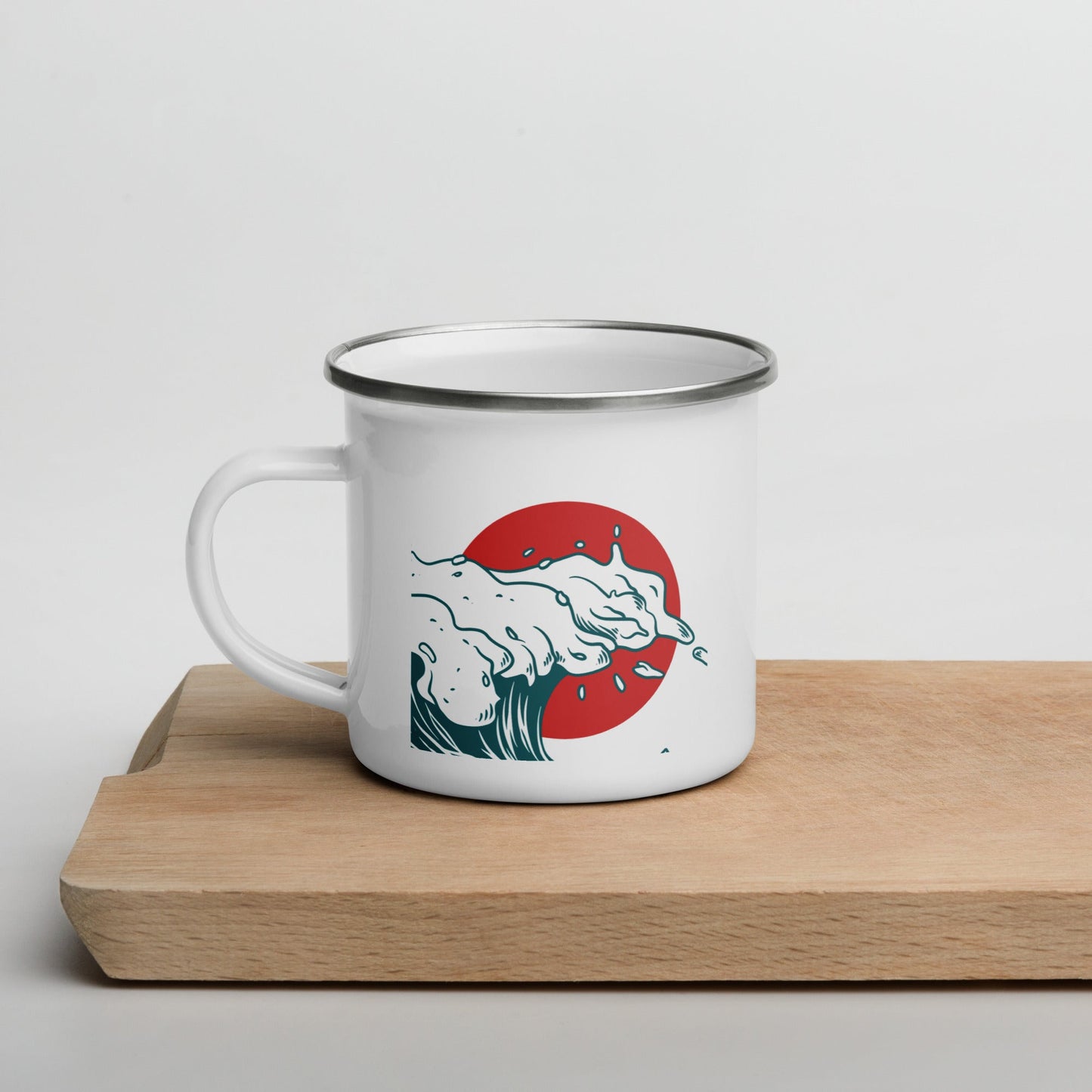Catch the Wave Enamel Mug - Swash Peak