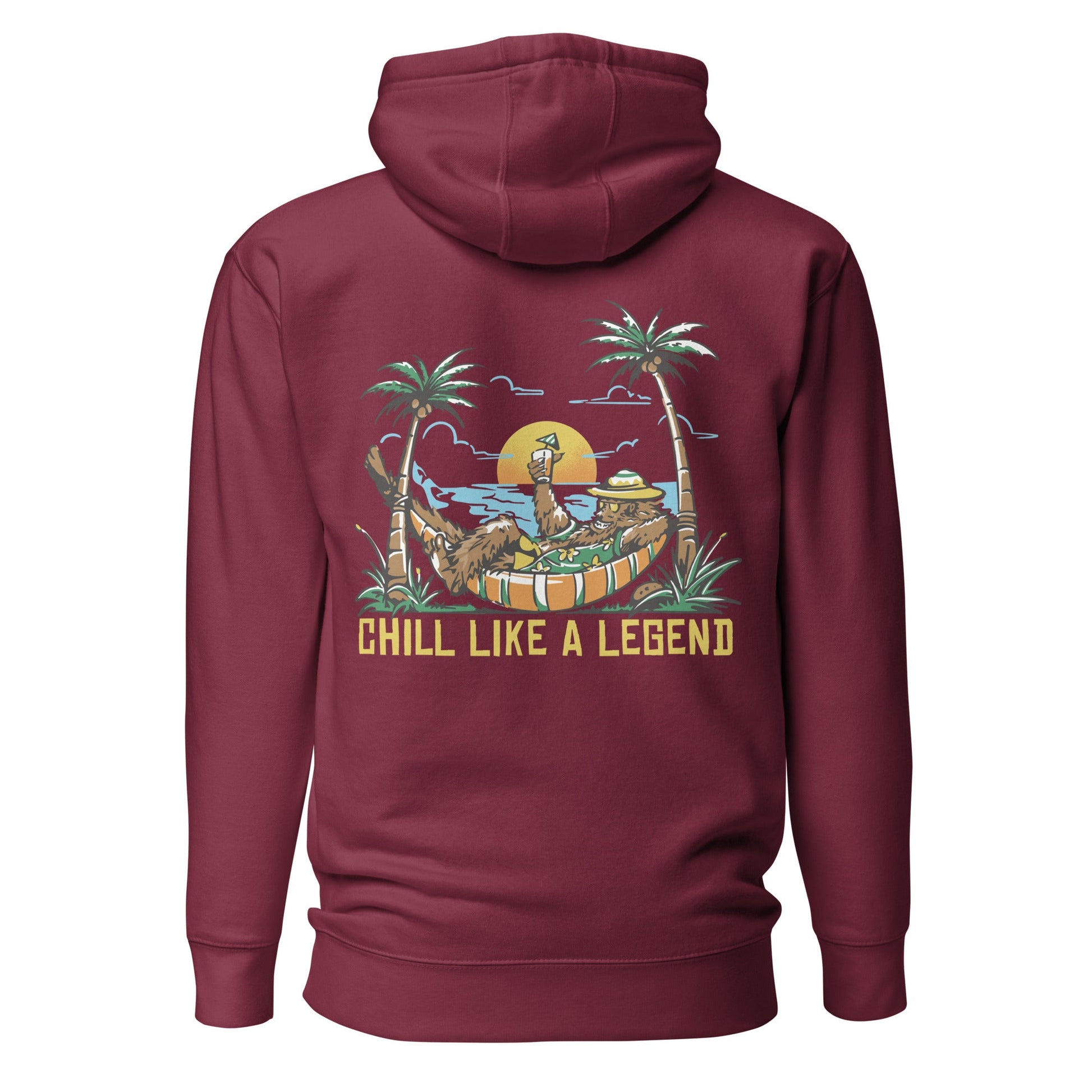 Chill Like a Legend Unisex Hoodie - Swash Peak