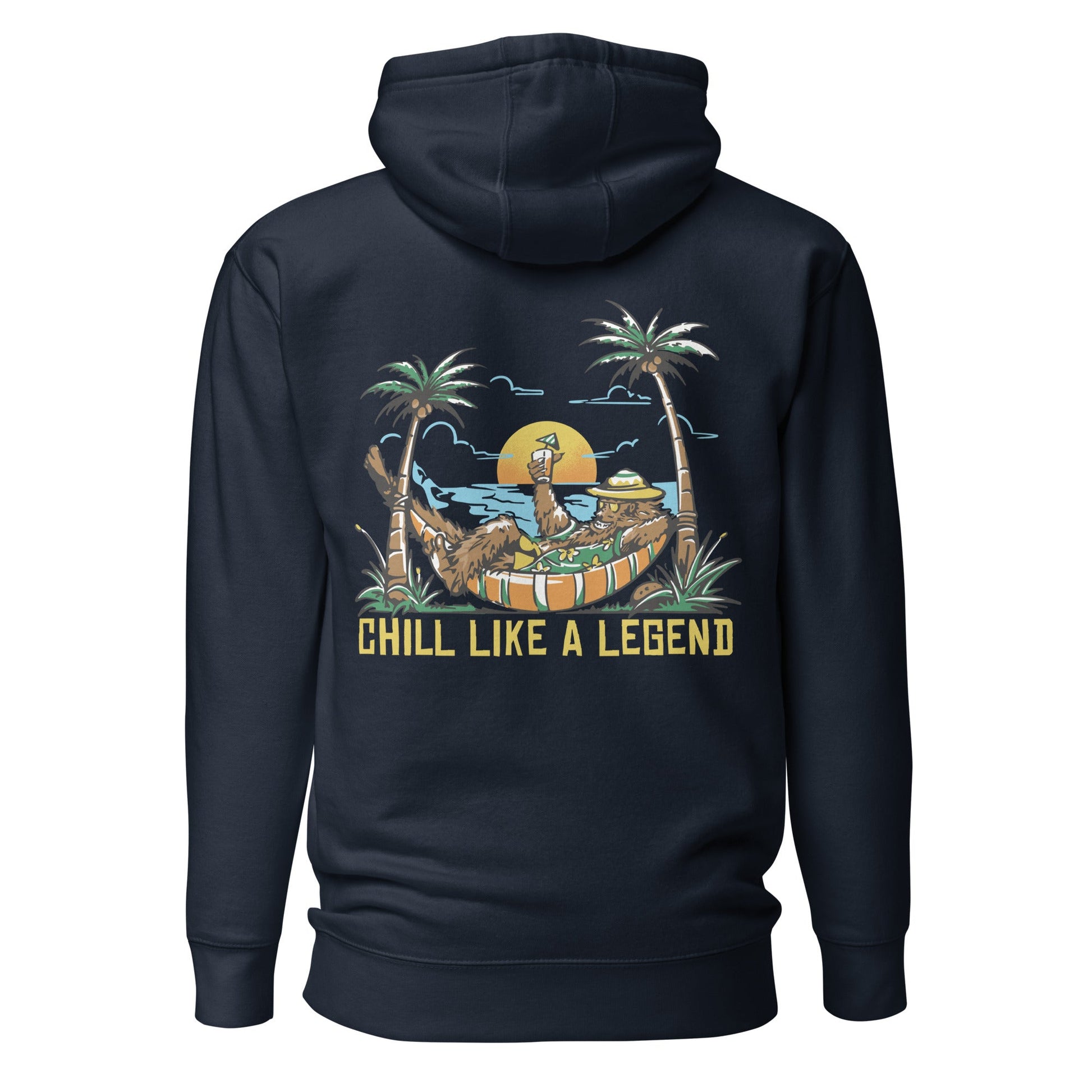 Chill Like a Legend Unisex Hoodie - Swash Peak