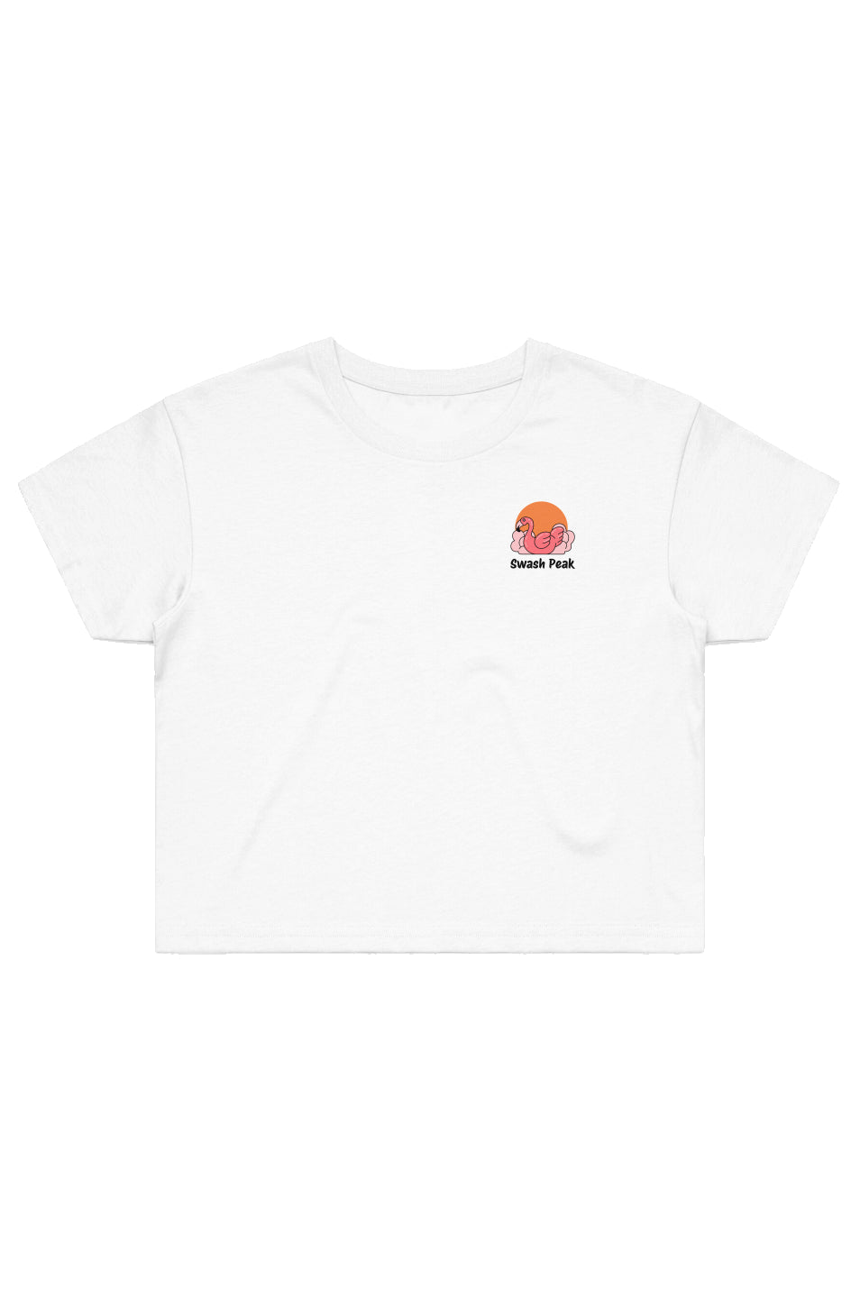 Chill Vibes Only Cropped Tee - Swash Peak