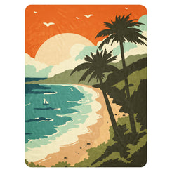 Coastal Breeze Sherpa Blanket - Swash Peak