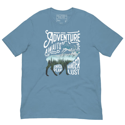 Elk Adventure Unisex Tee - Swash Peak