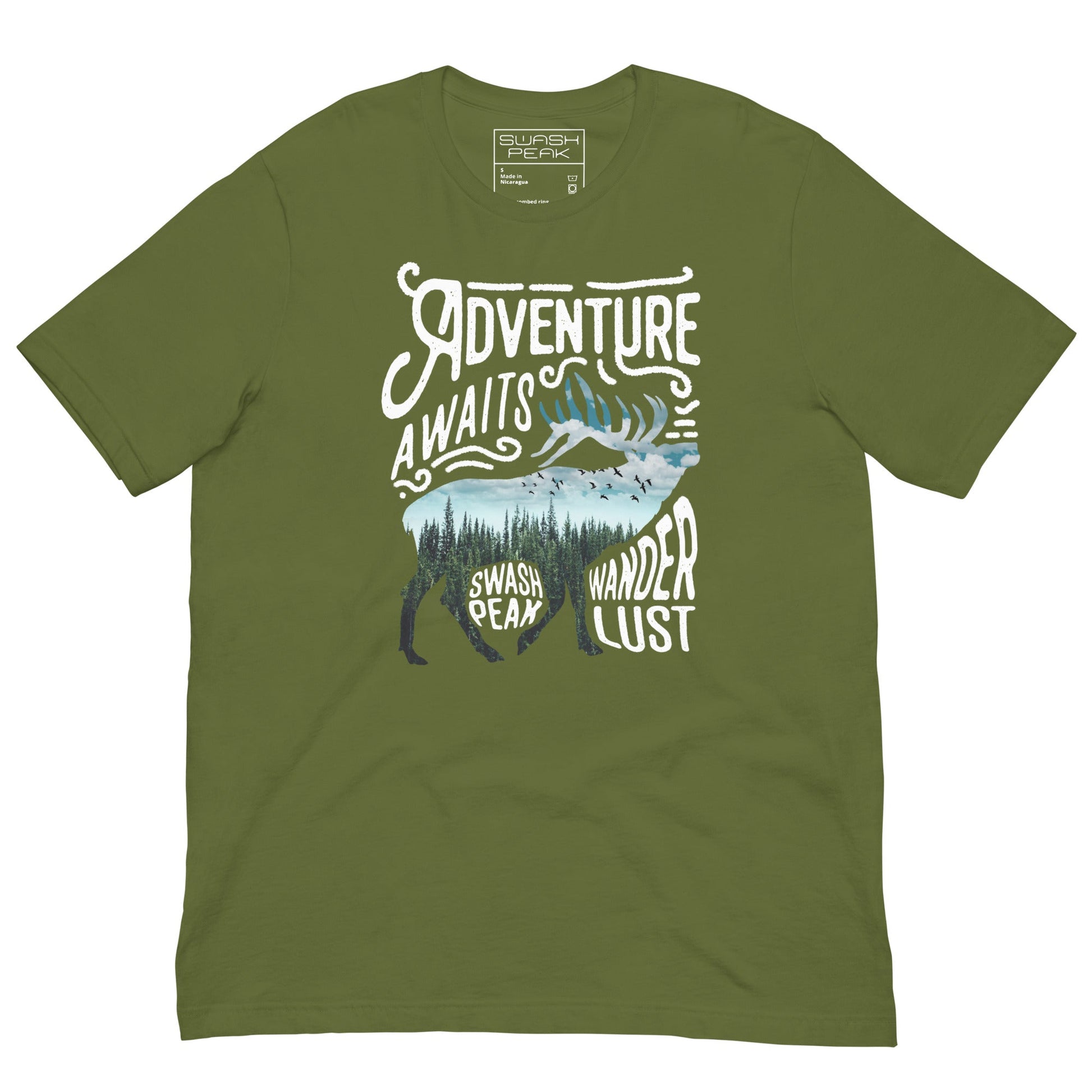 Elk Adventure Unisex Tee - Swash Peak