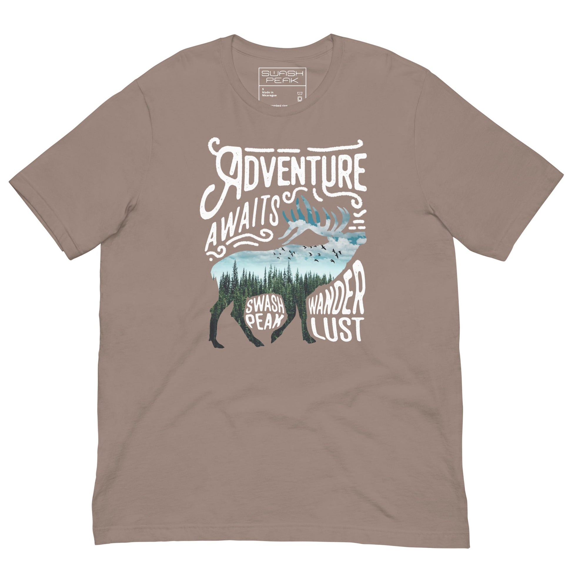 Elk Adventure Unisex Tee - Swash Peak