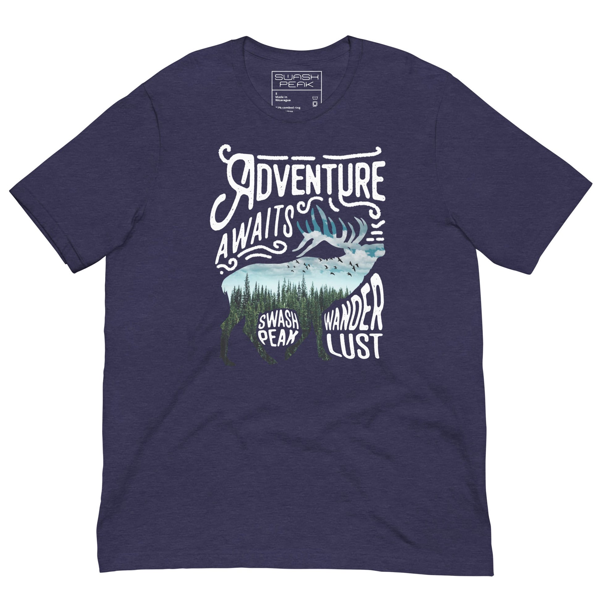 Elk Adventure Unisex Tee - Swash Peak
