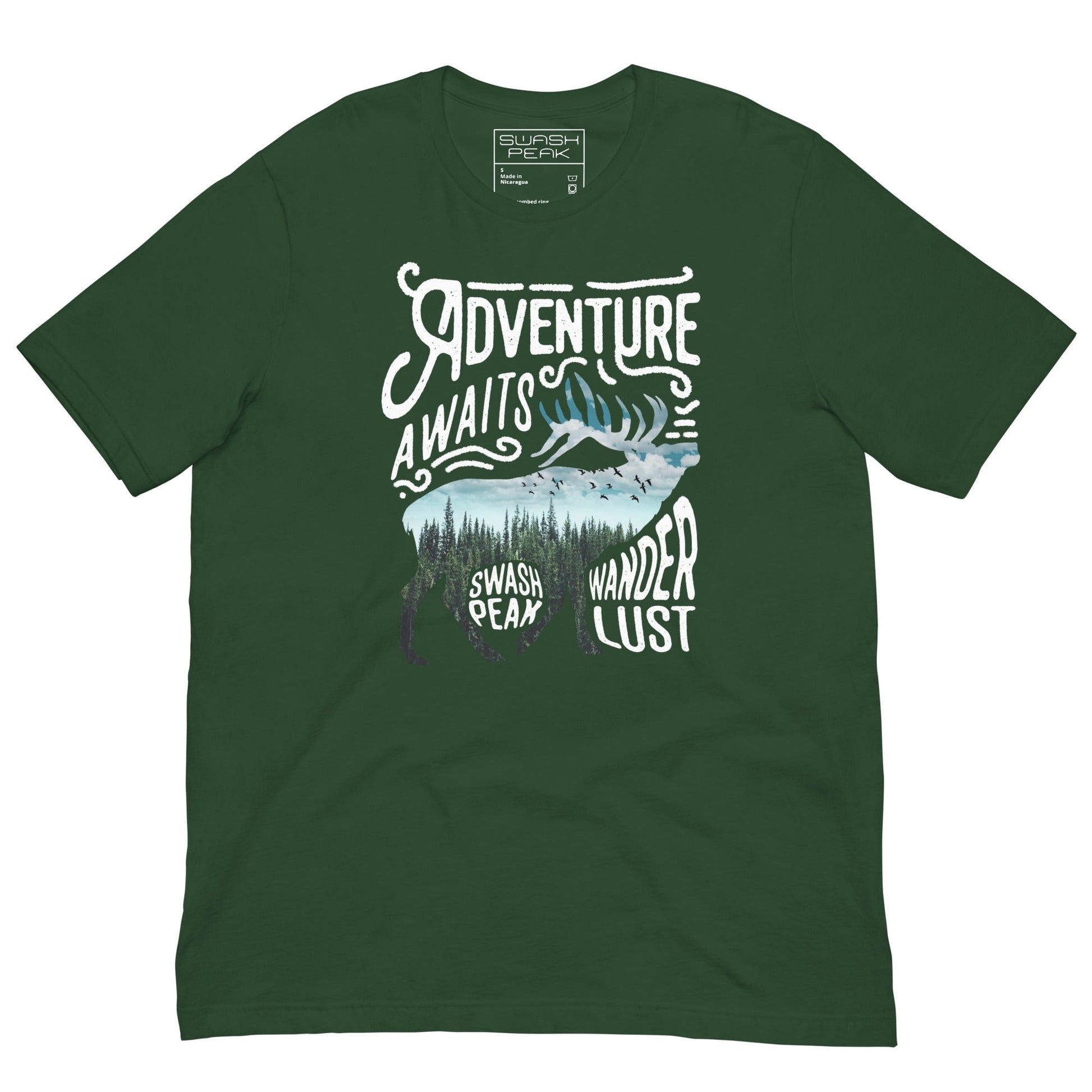 Elk Adventure Unisex Tee - Swash Peak
